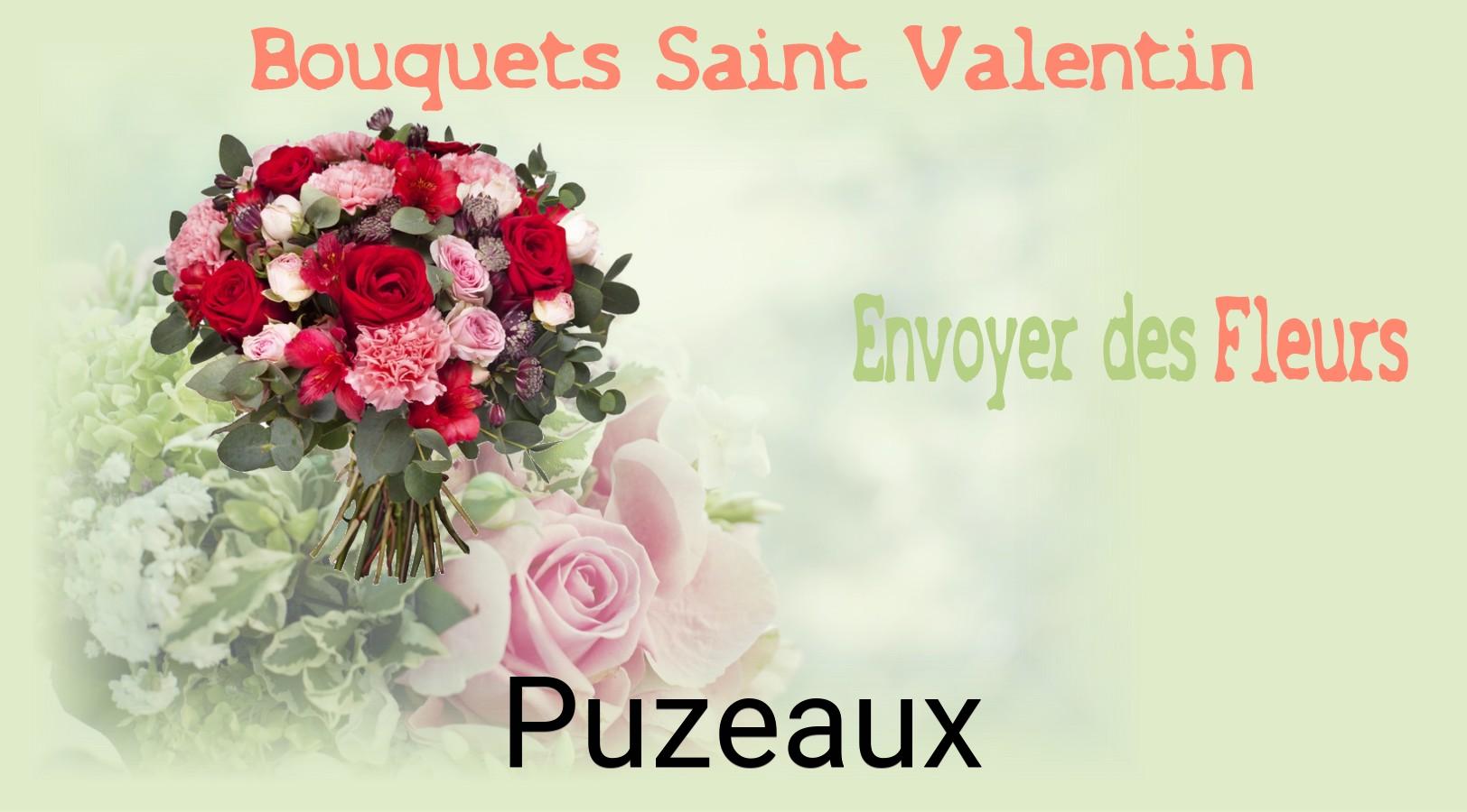 Roses de Saint-Valentin livrées à Puzeaux